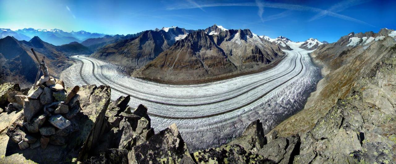 Hotel Restaurant Aletsch Mörel Dış mekan fotoğraf